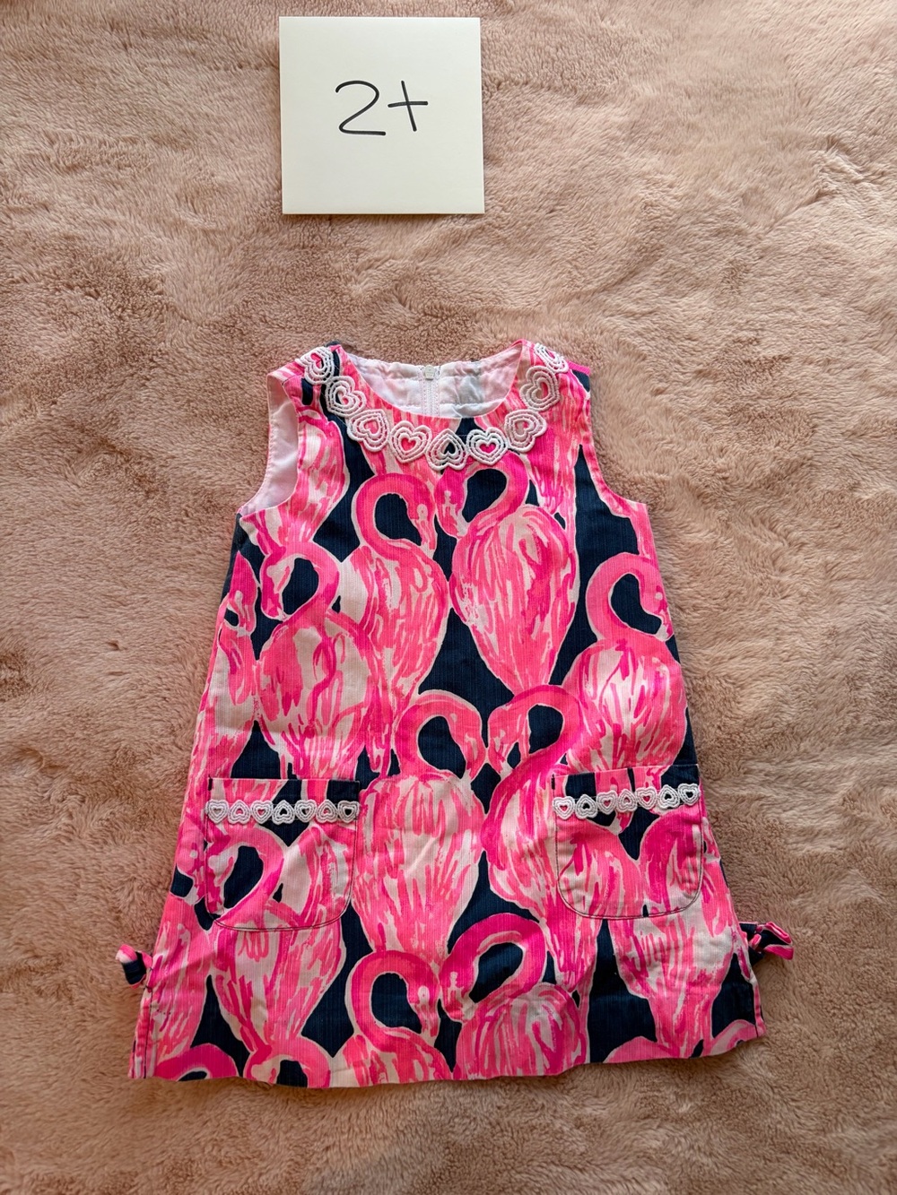 Girls Lilly Pulitzer Flamingo Dress